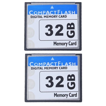 2X מקצועי 32GB זיכרון פלאש קומפקטי קלפים(כחול-לבן)