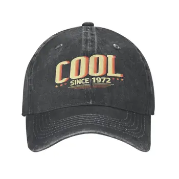 אישי חדש כותנה מגניב מאז 1972 מהדורה מוגבלת כובע היפ הופ גברים נשים מתכוונן יום הולדת 50 לאבא כובע סתיו