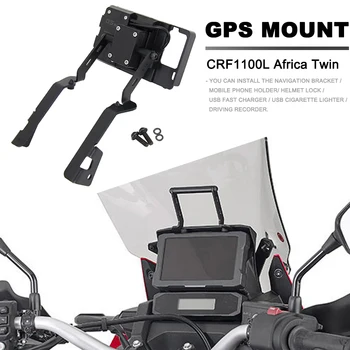 אופנוע אביזרים חדשים תושבת GPS לוח סוגר טלפון נייד בעל USB עבור הונדה CRF1100L אפריקה טווין CRF 1100 ליטר 2020 2021