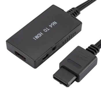 50Pcs/Lot HD 1080P N64 HDMI ממיר HD קישור כבלים N64/GameCube/SNES Plug and Play 1080P נינטנדו 64 HDMI Converte