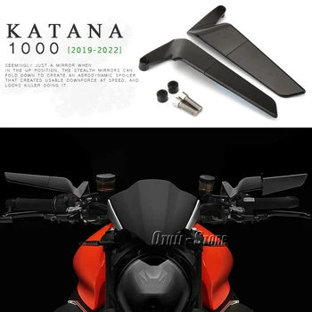 2019 - 2022 עבור סוזוקי קטאנה 1000 קטאנה 1000 אופנוע חדש אביזרים מראות מירוץ ספורט אלומיניום המראה