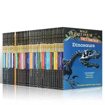 43 ספרים/להגדיר קסם של בית עץ העובדה Tracker האנגלית המקורית לקרוא ספרי ילדים Libros ספרים באנגלית
