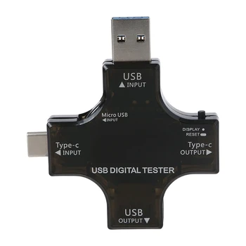 G99B USB 3.1 הבוחן 4 ב 1 מתח DC הנוכחי מד מד הזרם גלאי בנק כוח מטען מחוון