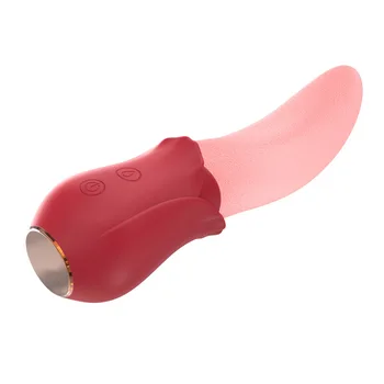 הלשון מלקקת ויברטור צעצועי מין נקבה 10 מצבי G ספוט הדגדגן לגירוי הפטמה לעיסוי צעצוע מין עבור נשים כוס אנאלי פלאג 18