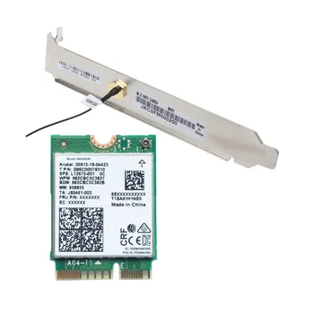 למידע 9461NGW WiFi כרטיס+לבלבל ערכת AC 9461 2.4 G/5G Dual Band 802.11 AC M2 מקש E CNVI Bluetooth 5.0 מתאם אלחוטי