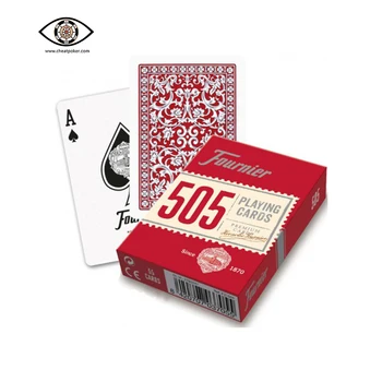 אינפרא אדום פורנייה מסומן משחק קלפים כחול אדום 505 הסיפון