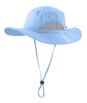 Connectyle פעוטות, בנים, הילדים כובע השמש הספורט חיצוני קל משקל מתכוונן לנשימה רשת דלי כובע הגנת UV דיג הכובע