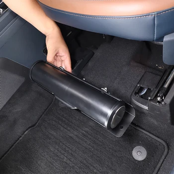 עבור פורד מווריק 2022 מושב הרכב מטריה דלי בעל תיבת אחסון ABS/פחמן פלדה אוטומטי אחסון כלים פנימיים אביזרים