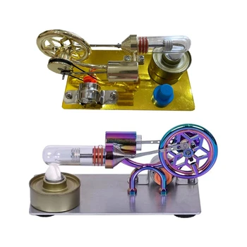 מנוע סטירלינג אדים חום המודל החינוכי חינוך צעצוע טמפרטורה נמוכה מנוע סטירלינג דגם מחולל שולחן דגם N0HC