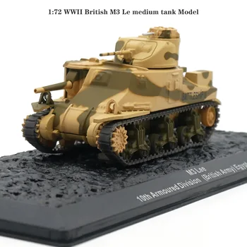נדיר 1:72 מלחמת העולם השנייה הבריטי M3 לה טנק בינוני דגם סגסוגת המוצר המוגמר אוסף מודל