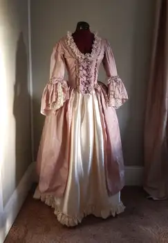 Cosplaydiy מארי אנטואנט הבארוק שמלת נשף מימי הביניים המשפט נסיכה מלכותי מתקופת הרנסאנס תחפושת אבק ויקטוריאני שמלת ליל כל הקדושים