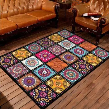 סגנון אירופאי השטיח בסלון ספה שטיח השינה שטיחים אנטי להחליק האמבטיה שטיח הרצפה בסלון קישוט 3D שטיח שטיח