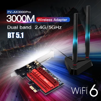 3000Mbps WiFi 6 עבור אינטל AX200 Bluetooth 5.2 Dual Band Wireless Desktop WiFi כרטיס 802.11 AX 2.4 G/5Ghz PCI Express מתאם למחשב