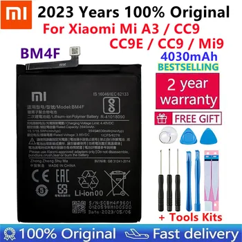 100% מקוריים חדשים שיאו Mi BM4F החלפת הסוללה של הטלפון Xiaomi Mi A3 CC9 CC9E CC9 Mi9 לייט סוללות +מתנה כלים