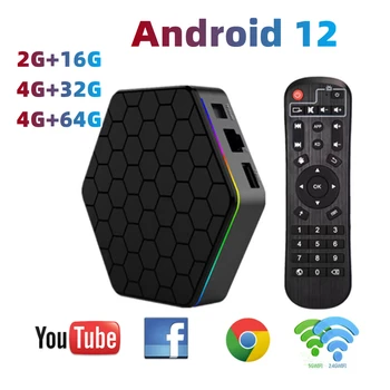 T95Z פלוס 64GB 4G תיבת הטלוויזיה אנדרואיד 12 Allwinner חכם אנדרואיד TVBOX H618 6 אלף 2.4 G 5G Wifi6 BT5.0 H. 265 Global Media Player מקלט