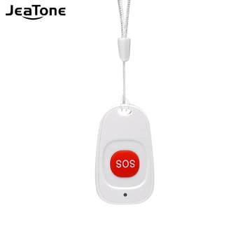 JeaTone אלחוטית חירום SOS לחצן מצוקה לקשישים אזעקת חיישן הביתה אזעקה 433 מגה-הרץ עבור PS85 מערכת אזעקת אבטחה