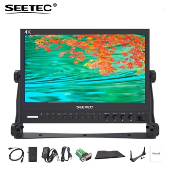 Seetec 4K133-9HSD-192(המקורי P133-9HSD) 13.3 אינץ IPS 3G-SDI 4K HDMI LCD שידור לפקח על מנהל העבודה אלומיניום חי