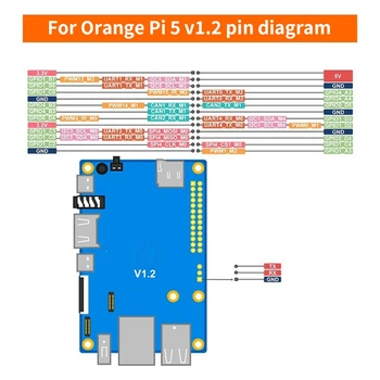 עבור תפוז פאי 5 פיתוח לוח+תיק מתכת ערכת RK3588S 8-Core ARM 64Bit RAM 8K Gigabit Wifi+BT פיתוח המנהלים.