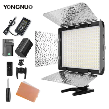 Yongnuo YN300 III YN300III 3200k-5500K CRI95 מצלמה צילום אור LED וידאו אופציונלי עם מתאם מתח ה AC + NP770 ערכת סוללה