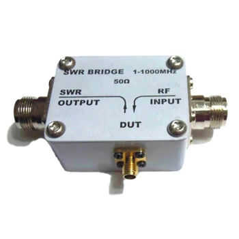 1MHZ-1000Mhz SWR גשר השתקפות RF גשר מתאים אנטנה RF רשת מדידה (ב)