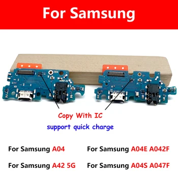 10Pcs מטען USB טעינת לוח מזח נמל מחבר להגמיש כבלים עבור Samsung A13 5G A136B A14 5G A146 A13S A137F A23 4G A235F