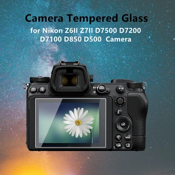 Z6II המצלמה המקורית 9H המצלמה מזג זכוכית מגן מסך LCD עבור ניקון Z6II Z7II D7500 D7200 D7100 D850 D500 המצלמה