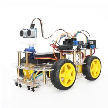 החכם החדש רובוט ערכת רכב עבור Arduino תכנות פרויקט מתחיל Starter אלקטרוניקה כיף ללמוד רובוט ערכת עבור גזע החינוך