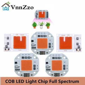 קלח LED אור צ ' יפ ספקטרום מלא AC 220V/110 10W 20W 30W 50W-100W לא צריך נהג לצמיחה פרח שתיל גדל צמח תאורה