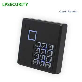 LPSECURITY עמיד חיצונית 125KHz Wiegand 26 26bit לוח מקשים בקרת גישה RFID Reader צבע שחור