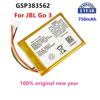 מקורי GSP383562 המחליף 750mAh על JBL ללכת 3/GO3 324054 Bluetooth רמקול החלפת הסוללה.