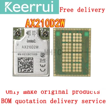 1-10PCS/LOT משלוח חינם lAX210GBW Wifi6E מודול אלחוטי AX210D2W נייד כרטיס רשת Bluetooth 5.2 סופר AX200
