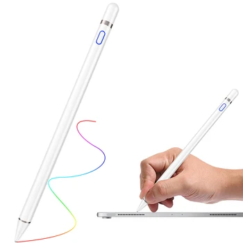 אוניברסלי קיבולי Stylus מסך מגע עט חכם עט עבור IOS/Android iPad של אפל הטלפון החכם Pen עיפרון עט מגע
