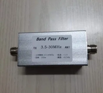 3.5-30MHz bandpass מסנן LC קצר גל תקשורת לדכא בינוני גל רדיו או להפחית את הרעש הרצפה