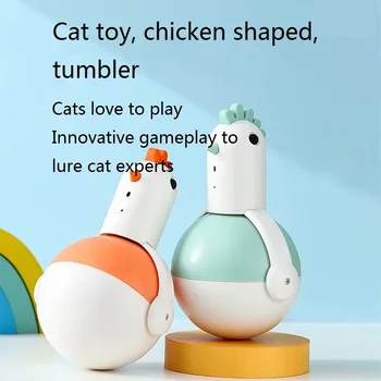 החתול החדש עצמית היי צעצועים שעמום הקלה צעצועים חכם החתול צעצועים חשמליים חתול מצחיק הכדור צליל חשמלי טמבלר הכדור צעצועים