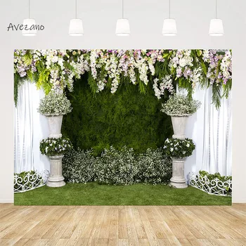 Avezano רקע צילום מסיבת חתונה רומנטית פרחים בית המקלחת כלה רקע צילום סטודיו עיצוב פוטושוט