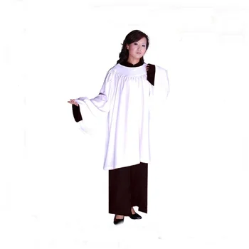 2-יח ' סטים הפנימי החלוק גלימה גלימה קוטה לבן הקתולית לכנסיות האנגליקנית בישופ מקהלת השמלה כוהן הדת החלוק