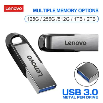 Lenovo 2TB כונן עט USB 3.0 Pendrive השתלמות כונן הבזק מסוג USB במהירות גבוהה 512GB עמיד למים Memoria אביזרי מחשב שולחן מחשב