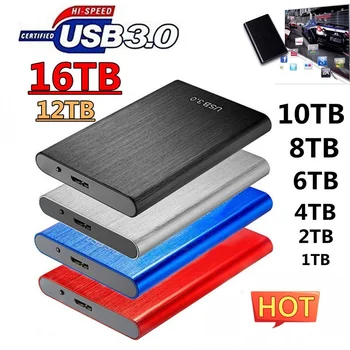 מקורי חדש במהירות גבוהה 4TB SSD נייד חיצוני של מצב מוצק קשיח USB3.0 ממשק 2TB כונן קשיח נייד מחשב נייד/mac
