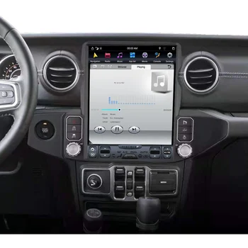 אנדרואיד 11 טסלה מסך מגע ניווט GPS עבור ג ' יפ רנגלר 2018-2021 הרדיו ברכב נגן מולטימדיה סטריאו Autoradio