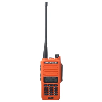 אורנג ' ווקי טוקי UV-9R בנוסף VHF UHF Dual Band IP57 עמיד למים 8W 128Ch ווקס FM נייד שני רדיו דרך UV9R פלוס עם אוזניות