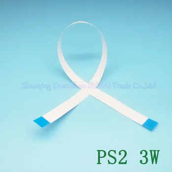 10pcs 7pin 250mm מתג ההפעלה להגמיש כבלים חלק תיקון עבור PS2 30000 בקר