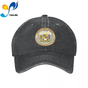 החותם של מדינת הוואי לשני המינים כובע בייסבול גברים נשים כובע Snapback אבא כובע קיץ שמש כובע לגברים ונשים כובעים