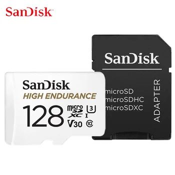 SanDisk כרטיס זיכרון 64GB גופני גבוה מיקרו SD 128GB כרטיס TF 32GB Class10 256GB מיקרו SD 4K SDHC/SDXC U3 ניטור וידאו