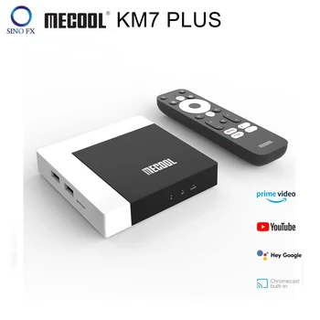 MECOOL KM7 בנוסף 4K Google TV Box Android 11.0 Amlogic S905Y4 Media Player 2BG 16GB Set Top Box