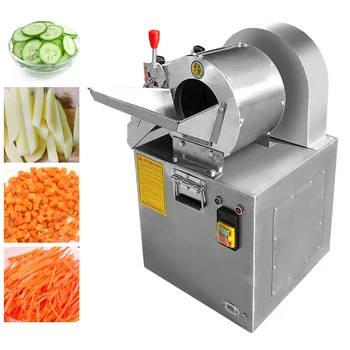 ירקות מכונת חיתוך מסחרי פונקציה לגרוס לחתוך לקצוץ במכונה חשמלית תפוחי אדמה חותך בצל מבצע מכונת