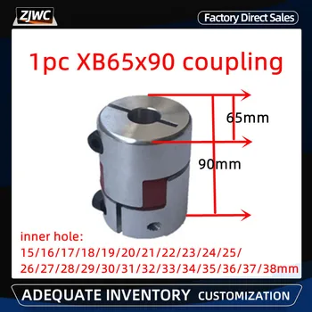 1PC XB65*90 כמה מנוע הלסת פיר מצמד D65L90 טופר-סוג גמיש צימוד חור פנימי 15-38מ 