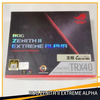 רוג ' זניט II קיצוני אלפא עבור ASUS Z2EA E-ATX RGB DDR4 תמיכה X3960 X3990 שולחן העבודה לוח האם