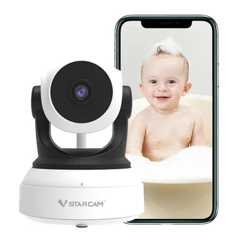 VStarcam C24S 3MP ראיית לילה מוניטור לתינוק AI דמוי זיהוי הביתה wifi ip מצלמת מעקב אוטומטי מקורה המצלמה ptz