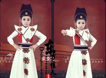 קיאן אתה דזה הילדים תחפושות, צילום ילדים קטנים Swordman הקיסרי שומר הראש סיני עתיק צבאי קצין