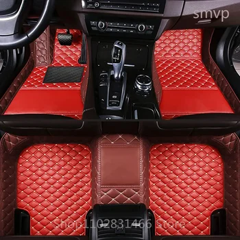 RHD המכונית מחצלות עבור טויוטה קורולה XI-11 E170 2018 2017 2016 2015 2014 שטיחים עור מותאם אישית אביזרי רכב פנימיים